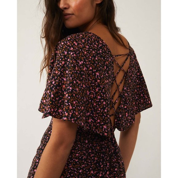 NWT Free People Florence Mini Dress / Evening Combo - Picture 5 of 8